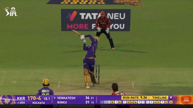 IPL 2025 M15: KKR vs SRH - Venkatesh Iyer Six