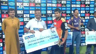 M38: KKR vs SRH – Yes Bank Maximum Sixes