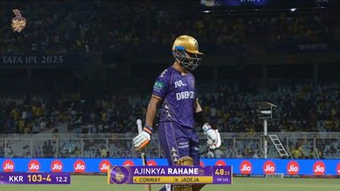 IPL 2025 M57: KKR vs CSK - Ajinkya Rahane Wicket