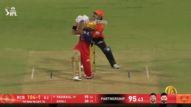 IPL 2026 M01: RCB vs SRH - Devdutt Padikkal Six