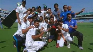 Duleep Trophy Final 2014-15: Highlights, 2nd Innings (SZ)