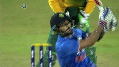 1ST T20I: IND vs SA – Virat Kohli Six