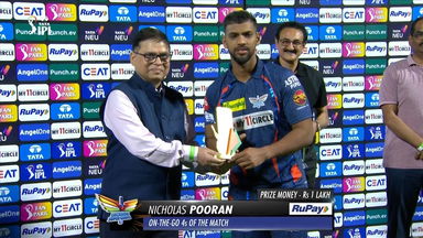 M64: DC vs LSG – RuPay On-The-Go 4s of the Match – Nicholas Pooran