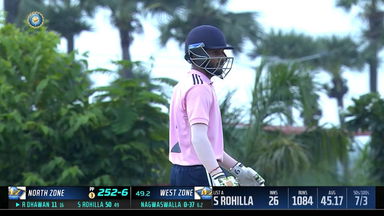 Prof D B Deodhar Trophy 2023-24: Shubham Rohilla provides finishing touch with crucial 56*(52)