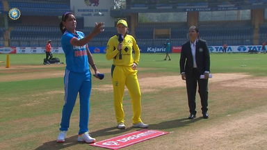 IND-W vs AUS-W 2023-24, 1st ODI: Toss