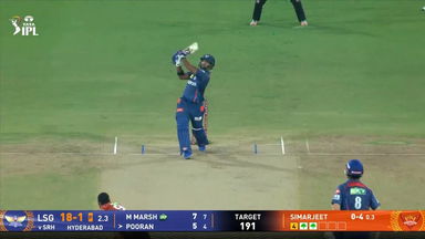 IPL 2025 M07: SRH vs LSG - Nicholas Pooran Six