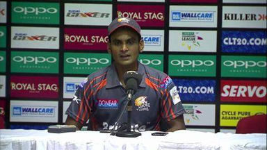 CLT20 2014 M7: KKR vs LIO  –   Press Conference – Mohammad Hafeez
