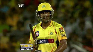 Match 37 CSK vs KXIP – Saha's Wicket