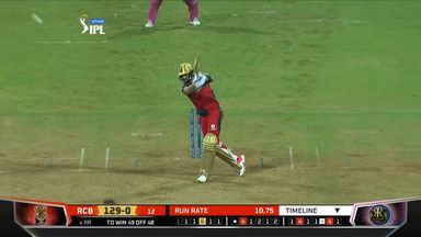 M16: RCB vs RR – Virat Kohli Six
