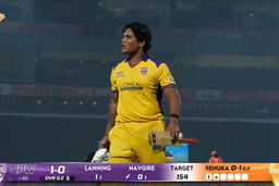 Wicket: Match 14, Gujarat Giants vs UP Warriorz, WPL 2026: Kiran Navgire Wicket