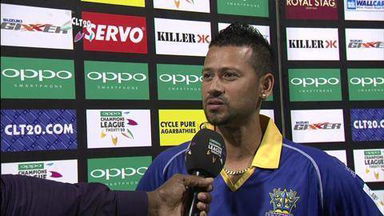 CLT20 2014 M20: NK vs BT –   Presentation