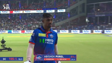 IPL 2026 M62: DC vs RR - Abishek Porel Wicket