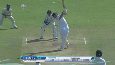 IND vs ENG 2016,  1st Test : ENG 1st Innings Super sixes