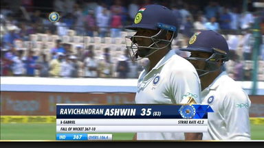 IND vs WI 2018, 2nd Test Day 3: R Ashwin Wicket