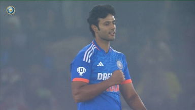 Super Start: Shivam Dube strikes off his second ball