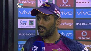 M10: KXIP vs RPS – MS Dhoni Interview