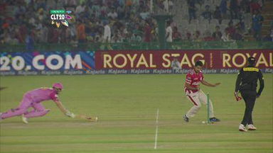 M13: KXIP vs NK –  Scott Styris Wicket
