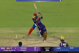IPL 2026 M70: KKR vs DC - Manish Pandey Six