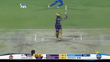 M10: DC vs KKR – Dinesh Karthik Six