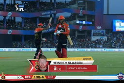 M46: DC vs RCB – Heinrich Klaasen Wicket