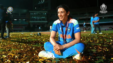 The joy and emotions of winning a World Cup, ft. Smriti Mandhana