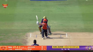 IPL 2026 M45: SRH vs KKR - Travis Head Six