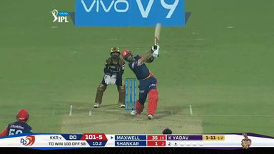 M13: KKR vs DD – Glenn Maxwell Six
