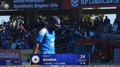 IND vs NZ 2026, 2nd ODI: Rohit Sharma Wicket