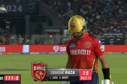 M17: GT vs PBKS – Sikandar Raza Wicket