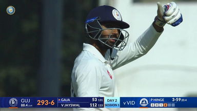 Ranji Trophy 2024/25, Vidarbha vs Gujarat: Captain Chintan Gaja's vital knock of 86*(178)