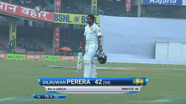 IND vs SL 2017, 3rd Test Day 2: Dilruwan Perera Wicket