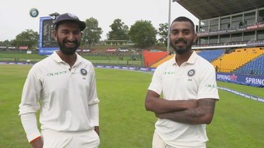 Fun and banter with Cheteshwar Pujara and KL Rahul