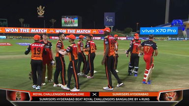 Bhuvi's magnificent final over spoils RCB’s party