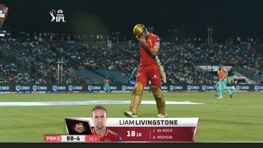 M42: PBKS vs LSG – Liam Livingstone Wicket