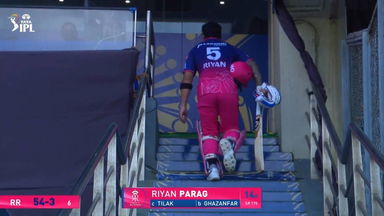 IPL 2026 M69: MI vs RR - Riyan Parag Wicket