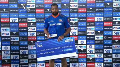 M27: MI vs CSK  – Upstox most valuable Asset of the match –  Kieron Pollard