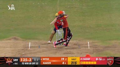 M69: SRH vs PBKS – Nitish Reddy Six