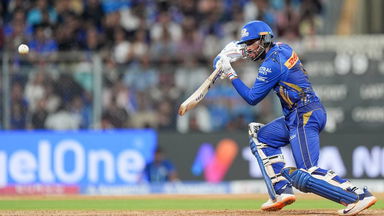 Tilak Varma's vital knock of 27(26)