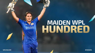 HISTORIC! Natalie Sciver-Brunt slams first-ever TATA WPL hundred