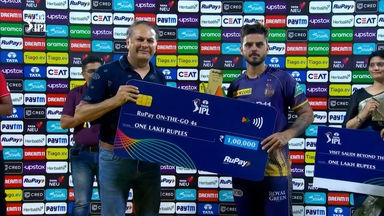M61: CSK vs KKR – RuPay On-The-Go 4s of the Match – Nitish Rana