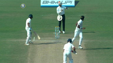 How's that for footwork Ump?