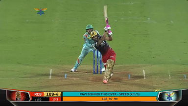 M31: LSG vs RCB – Faf Du Plessis Six