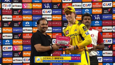 IPL 2025 M43: CSK vs SRH - Curvv Super Striker of the Match - Dewald Brevis