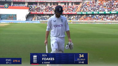 IND vs ENG 2024, 1ST Test: Ben Foakes Wicket