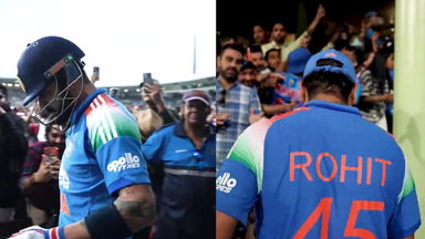 Raw emotions, ft. Rohit Sharma and Virat Kohli