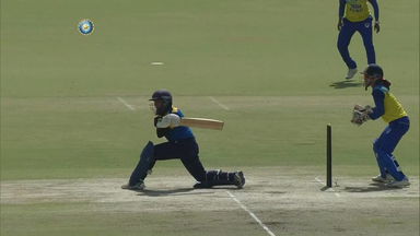 Indrani Roy's fighting 49 (77) vs Railways