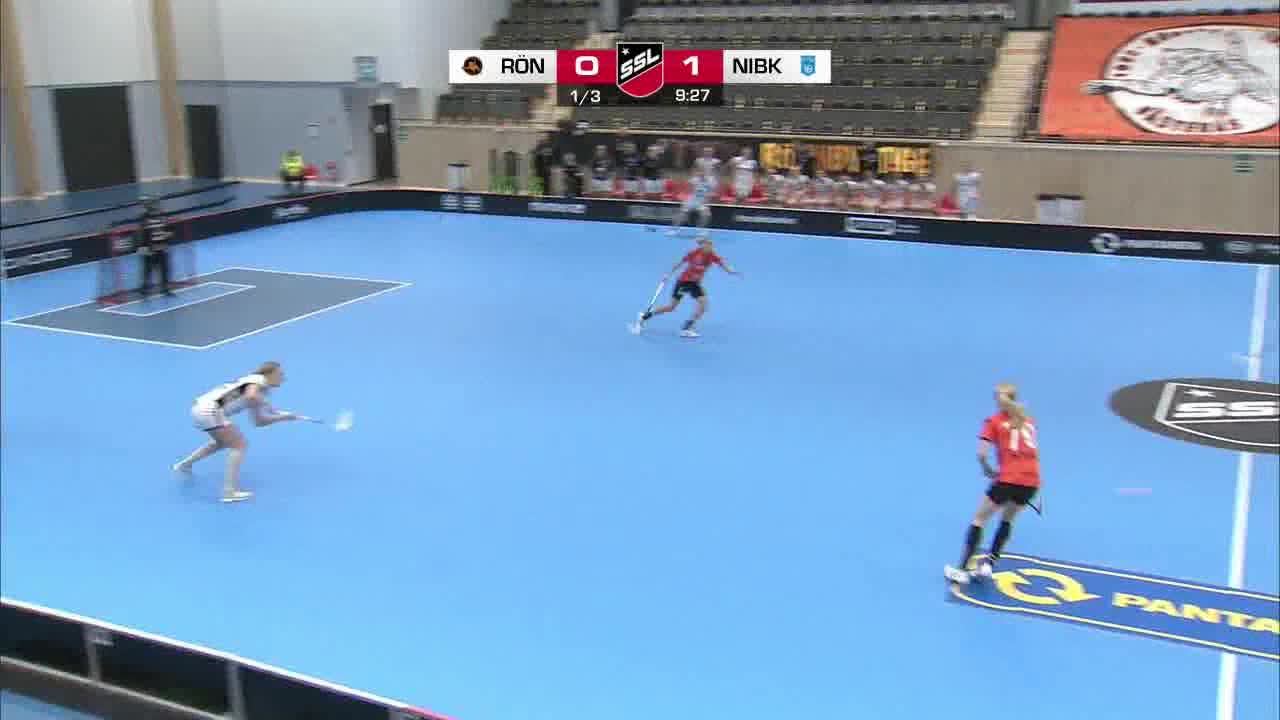 Highlights: Västerås Rönnby IBK - Nacka Wallenstam IBK