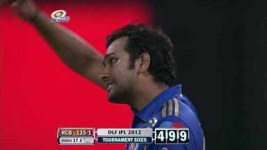 Match 54 MI vs RCB – Gayle's 6th Six