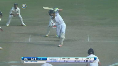 IND vs ENG 2016 - 3rd Test, day 4 : Jos Buttler six