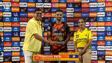 IPL 2025 M43: CSK vs SRH - Player of the Match - Harshal Patel